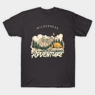 Camping Hiking Outdoor Adventure T-Shirt